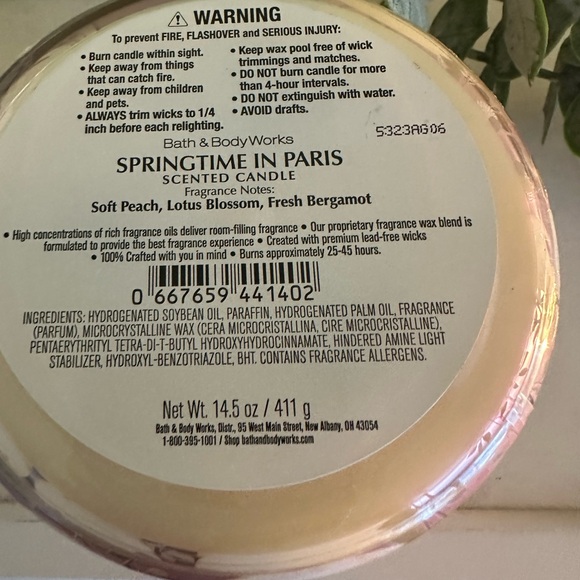 Bath & Body Works Springtime in Paris Candle  Bundle - Pink - Picture 5 of 5